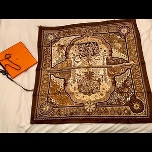 Authentic Hermès Silk Scarf